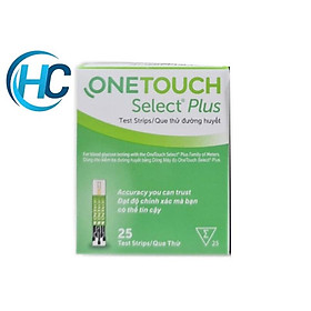 Máy đo đường huyết OneTouch Select Plus Simple Tặng kèm lọ 25 que thử