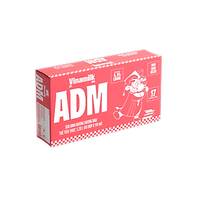Thùng 48 Hộp Sữa dinh dưỡng Hương Dâu Vinamilk ADM (110ml)