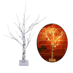 24 LED Birch Tree Light Fairy Lights for Home Living Indoor Vase Decoration
