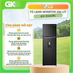Mua Tủ lạnh LG Inverter 264 Lít GV-D262BL - hàng chính hãng - chỉ giao HCM