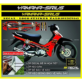 Tem Rời Sirius Racing boy