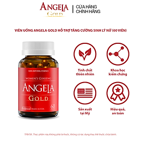 Viên uống ANGELA GOLD tăng cường sinh lý nữ với Lepidium Meyenii, P.Leucotomos (60 viên)