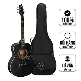 Mua Đàn Guitar Acousitc Notherly Gale GT-300BK (Màu Đen) - Tặng Kèm Bao Đàn Chính Hãng  Capo  Pick