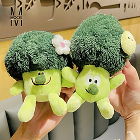 Móc khóa bông lông bông cải xanh