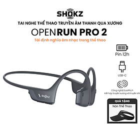 [MỚI] Tai Nghe Bluetooth Thể Thao Truyền Âm Thanh Qua Xương SHOKZ OPENRUN PRO 2 S820 - Bảo Hành 2 Năm - Hàng Chính Hãng