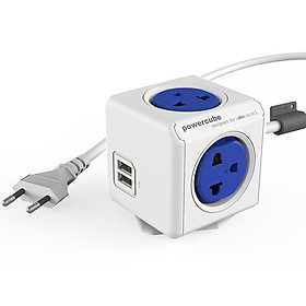 Ổ Cắm Điện Allocacoc PowerCube Extended USB 1.5M - Hàng Chính Hãng
