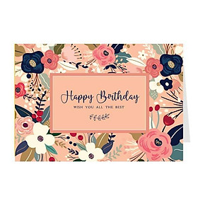 Thiệp sinh nhật Birthday - Thiệp Grey 10x15cm - 10-BD47