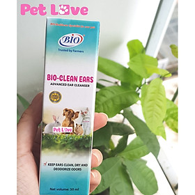 DUNG DỊCH VỆ SINH TAI CHÓ MÈO BIO-CLEAN EARS