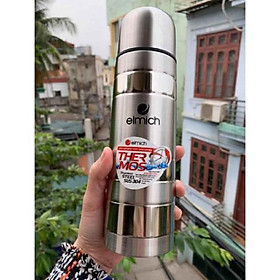 Mua Bình giữ nhiệt Elmich - Hàng chính hãng Cộng hòa Séc - Chất liệu: Inox 304 - Dung tích: 1000ml - Thời gian giữ nhiệt: từ 8 -12h liên tục - Bảo hành chính hãng: 12 tháng - Cấu tạo vỏ bình : 3 lớp EL-5198