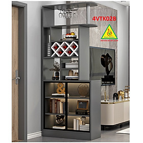 Mua Vách ngăn kiêm tủ rượu trang trí phòng khách   nhà bếp 4VTK02