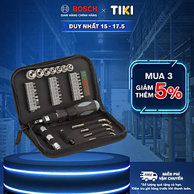 Mua Bộ Vặn Vít Đa Năng 38 Món Bosch – 2607019506 (Hộp Đen)