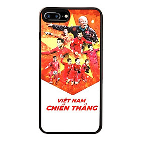 Ốp Lưng Kính Cường Lực Dành Cho Điện Thoại iPhone 7 Plus / 8 Plus Việt Nam Chiến Thắng