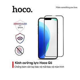 Mua Kính cường lực Hoco G5 chống bám vân tay bảo vệ màn hình điện thoại iPhone 13 Pro Max - Hàng chính hãng