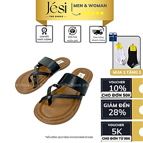 Dép Xỏ Ngón Nữ Đế Xẹp Đi Chơi Thời Trang Sandal Xỏ Ngón Đế Dẻo Êm Chân Chống Trượt - DH0014