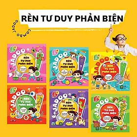 Combo 6 cuốn: Jadoo Rèn Luyện Tư Duy Phản Biện