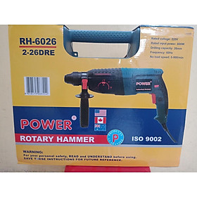 Mua Máy khoan bê tông Power RH6026 siêu khỏe  chuyên nghiệp