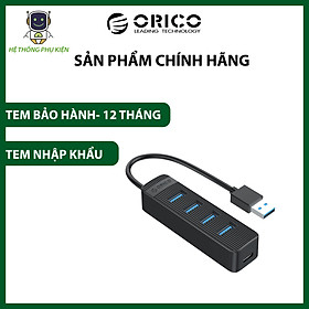 Mua BỘ CHIA USB HUB ORICO TWU3-4A-BK Hàng Chính Hãng