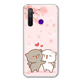 Ốp lưng điện thoại Realme 5 Pro - Silicon dẻo - 0509 LOVELY05 - Hàng Chính Hãng