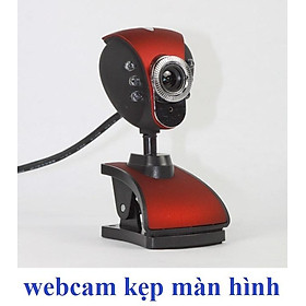 Mua Webcam kẹp màn hình Máy tính có Mic - Hỗ Trợ Dạy - Học Online - Siêu Nét
