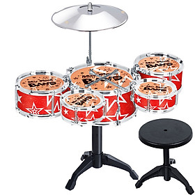 Mua Bộ Trống Jazz Drum 5 Trống Cho Bé (Màu  Ngẫu Nhiên)