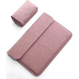 BAO DA, TÚI DA, CẶP DA CHỐNG SỐC CHO MACBOOK, LAPTOP, SURFACE KÈM VÍ ĐỰNG PHỤ KIỆN