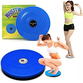 Đĩa xoay eo tập thể dục 360 độ, bàn xoay tập cơ bụng eo thon giảm cân tại nhà phòng gym có hạt massage