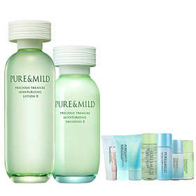 Bộ Kem Dưỡng Ẩm Shiseido PURE&MILD 120g