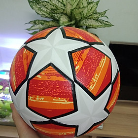 Quả bóng đá UEFA CHAMPIONS LEAGUE 2019 màu cam size 5 bóng đúc