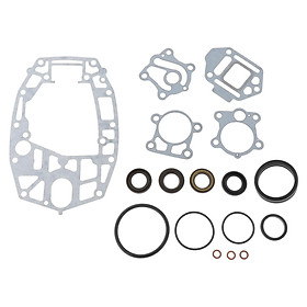 6H4-W0001-20-00 Lower Unit Gasket Kit, Gasket Kit 18-2792 Gearcase Fit for Yamaha Series 30HP 40HP ReplacesParts O Ring