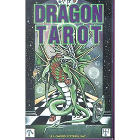 Sách - Dragon Tarot by Peter Pracownik (US edition, paperback)