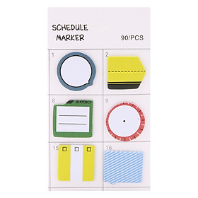 Giấy Nhắc Nhở Dán Lịch