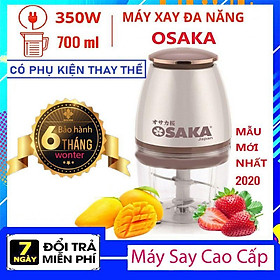 Mua Máy Xay Sinh Tố OSAKA - Máy say đa năng - Cối xay gia dụng mini - Xay thịt  tỏi  đá  cá  rau củ quả - BH 6 tháng