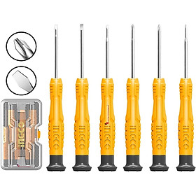 BỘ TUỐC NƠ VÍT CHÍNH XÁC 6 CHI TIẾT INGCO HKSD0618 - HÀNG CHÍNH HÃNG
