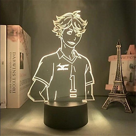 Mua Đèn ngủ Led Đèn 3D Anime Haikyuu ToRU OIKAWA trang trí phong - quà tặng ý nghĩa