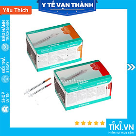 Bơm Tiêm Insulin, Kim Đầu Cam Chích Tiểu Đường: B.Braun - Siêu Nhỏ, Chích Êm (Bbraun Braun) -VT0159