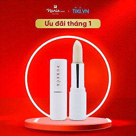 Son dưỡng ẩm chống nhăn Naris Medicated Purece Lip Care Stick 3g