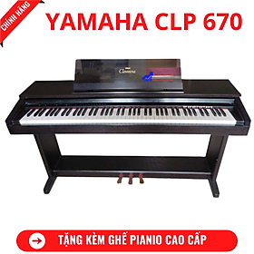Mua Đàn Piano Điện Yamaha CLP 760 + Tặng Kèm Ghế Piano Cao Cấp  +  Khăn Phủ Đàn