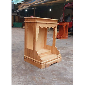 Mua Bàn thờ ông địa thần tài mẫu hiện đại Gỗ sồi nga 100% không pha tạp