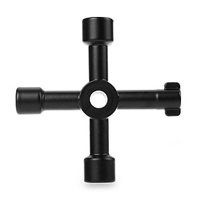 Ph đa chức năng 4 trong 1 Phím Key Key Key Key cho tàu Tủ điện Tủ điện Kiến hình Hợp kim Màu sắc hình vuông: Đen: Đen