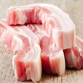 [Chỉ giao HCM] - Ba Rọi Heo Không Xương - Belly Boneless Pork - 500gram