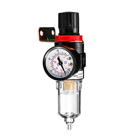 Bộ Lọc Máy Nén Khí Tách Nước Kèm Đồng Hồ Đo (0.025inch)