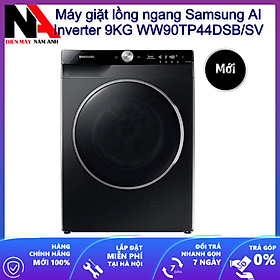 Máy giặt lồng ngang Samsung AI Inverter 9KG WW90TP44DSB/SV - Hàng chính hãng