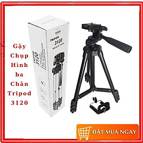 Mua Gậy Chụp Hình 3 Chân Tripod 3120 kèm remote chụp hình