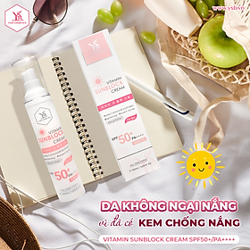 [YSB COSMETICS]  Kem chống nắng VITAMIN SUNBLOCK CREAM SPF50+/PA++++