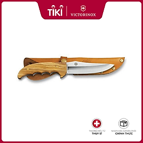 Mua Dao Sinh Tồn Victorinox 12cm - Olive Wood Handle - Hãng phân phối chính thức 4.2253