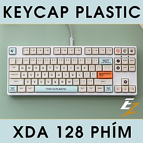 Mua Keycap Cho Bàn Phím Cơ  PLASTIC XDA Profile 128 Phím