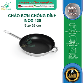 Hình ảnh Chảo chống dính Five star cao cấp 3 đáy 32cm