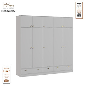 Mua  Happy Home Furniture  ELEGANT  Tủ quần áo 2m2x2m2   220cm x 54cm x 220cm ( DxRxC)  TCM_046