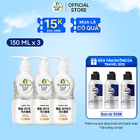 Combo 3 Chai Nước giặt đồ lót Fresh HY (150ml/ Chai)