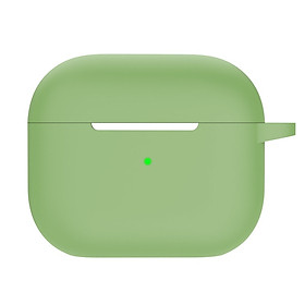 Mua Case Ốp Gel Silicon Dành Cho Airpods 3 Có Nắp Đậy Cổng Sạc-Kèm Móc Khóa- Hàng Chính Hãng
